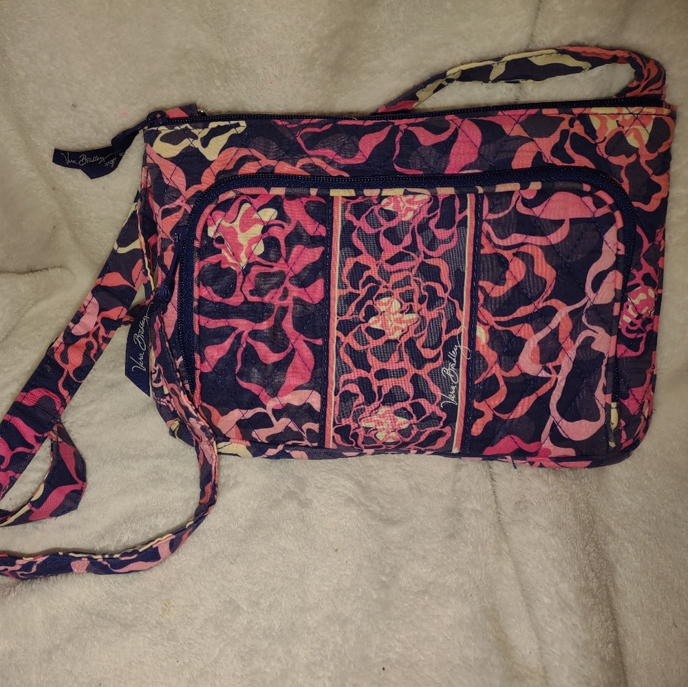 Vera Bradley crossbody in retired pattern Light wear, fading